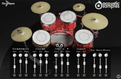 StarDrums Processed interface
