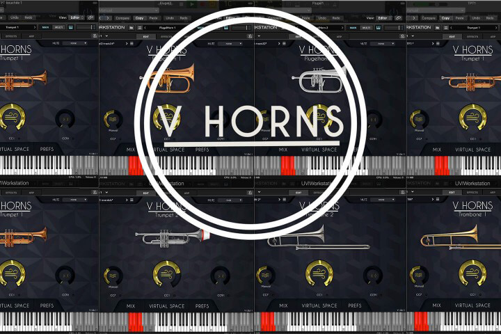 Virtual trumpet keyboard clearance
