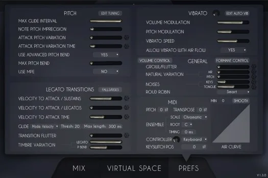 VWinds English Horn interface