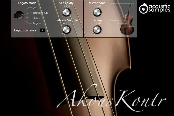 AkousKontr interface