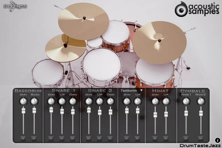 Skipass Drum Kit. MT Drum Kit VST. Ethnic Drum Set VST. Fluffy Audio Jazz Drums.