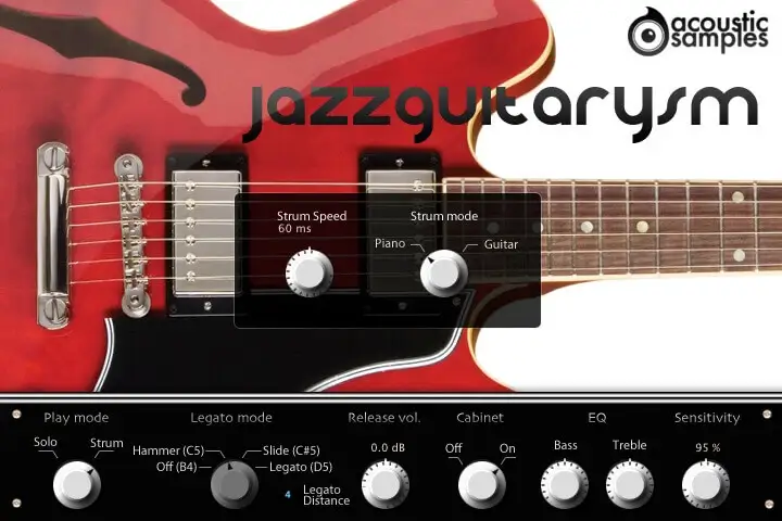 JazzGuitarysm interface