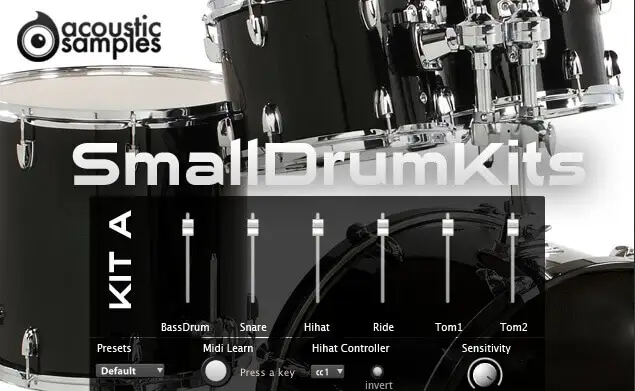 SmallDrumKits interface