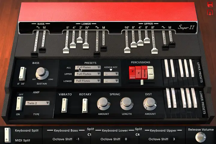 Keyboards and Drawbars