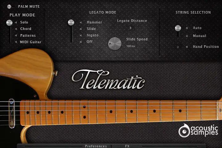 Telematic V3 interface