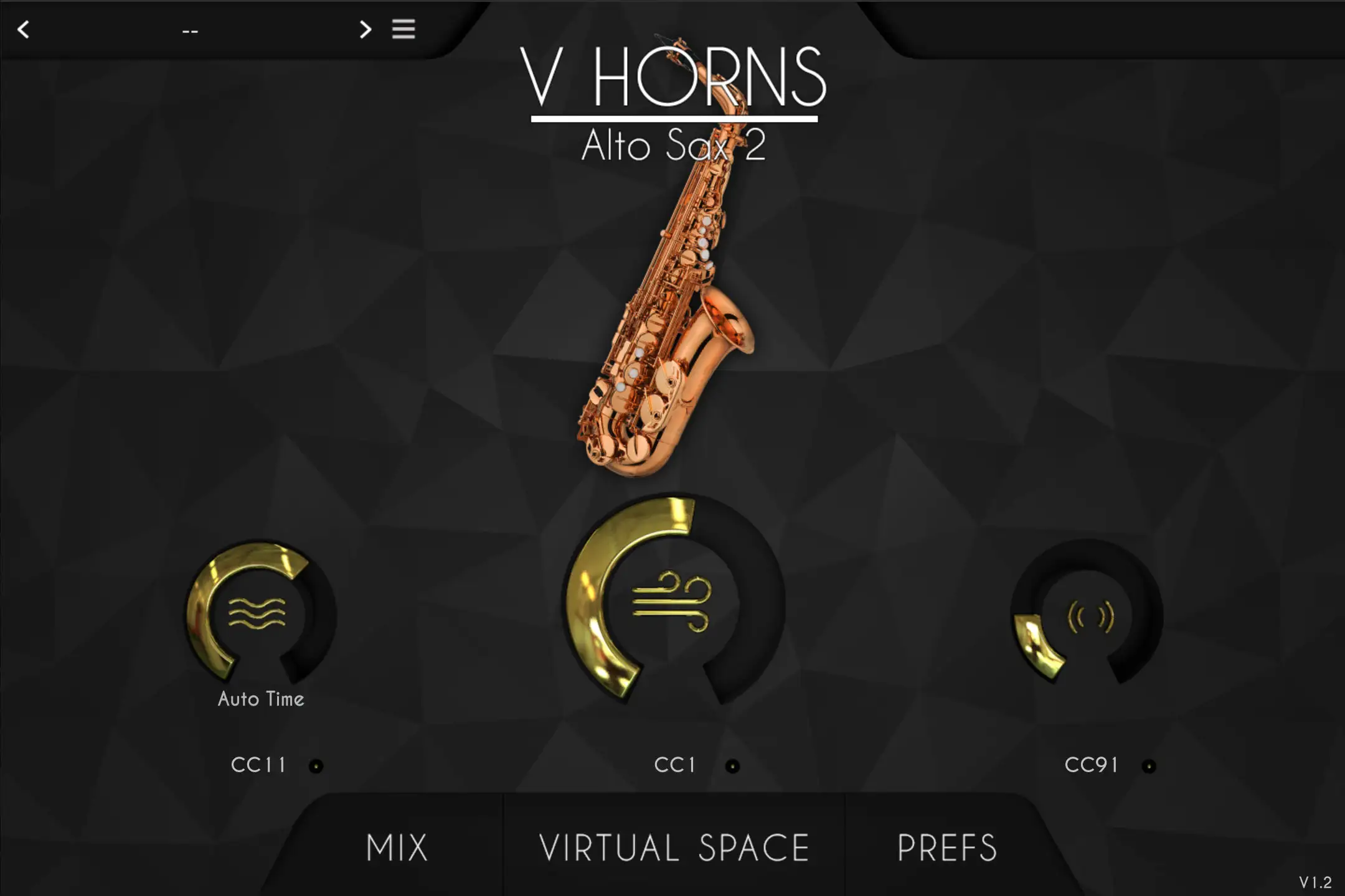 Alto saxophones