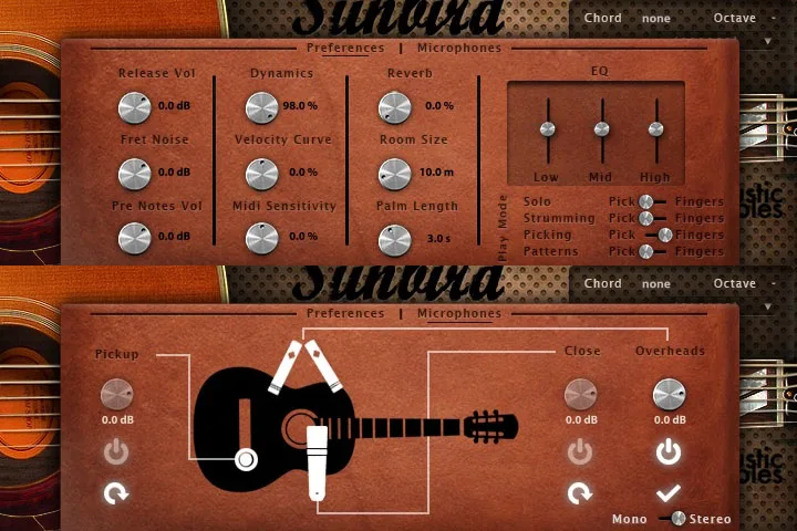Preferences / Microphone mixing